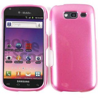 Samsung Galaxy S Blaze 4G T769 Glossy Pink Case Cover Faceplate Protector Hard: Cell Phones & Accessories