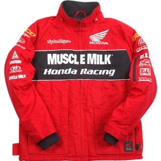 Troy Lee Designs Honda Team Men's Sportswear Jacket   Red / 2X Large: Automotive