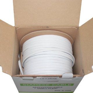 500 Feet RG59 Siamese Power & Video Combo Cable for CCTV Surveillance Video Camera Security System (500ft Spool In A Box) : Camera & Photo