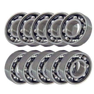 Stainless Steel Miniature Ball Bearings, 3x6x2 mm, Open, VXB Brand (Set of 10): Deep Groove Ball Bearings: Industrial & Scientific