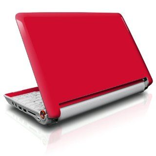 Solid State Red Design Skin Cover Decal Sticker for the Acer Aspire ONE 11.6 AO751H Netbook Laptop: Computers & Accessories