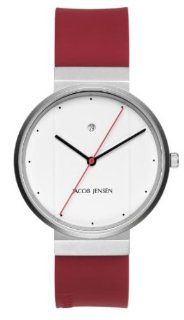 Jacob Jensen 751 Mens Red White Watch: Watches