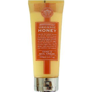 Honey Greenscape Somerset Organic Hand and Nail Creme 100 ml 3.4 fl oz : Hand And Nail Care Products : Beauty