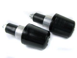 Moto 777 B02 Black Bar End Plugs for Motorcycles Automotive