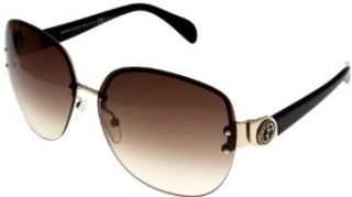 Giorgio Armani Sunglasses Women GA755S EEI Gold Semi  Rimless Sports & Outdoors