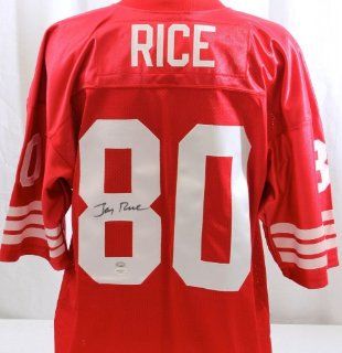 Autographed Jerry Rice Jersey   JSA Certified   Autographed NFL Jerseys: Sports Collectibles