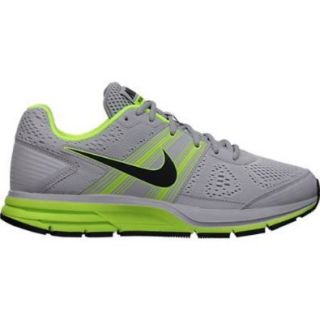 Nike Mens Air Pegasus+ 29(wide) 530985 007 Wolf Grey/Black Volt 8 Wide Running Shoes Shoes