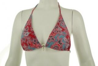 Ralph Lauren Halter Style Bikini Top Red L at  Womens Clothing store: Fashion Bikini Tops