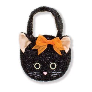 North American Bear Company Goody Bag Black Cat Plush Purse: Toys & Games