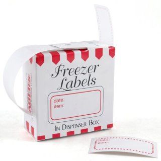 Freezer Labels   Red Border : Kitchen Products : Kitchen & Dining