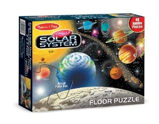 Melissa & Doug Solar System Floor   48 pc  Toys & Games