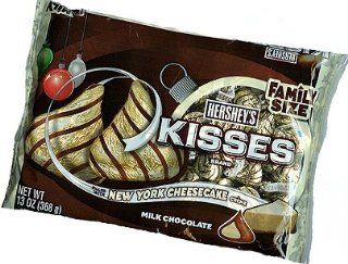 Hershey's Kisses Milk Chocolate New York Cheesecake 13 oz. Bag ~ Limited Edition : Grocery & Gourmet Food
