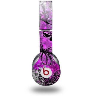 Butterfly Graffiti Decal Style Skin (fits Beats Solo HD Headphones   HEADPHONES NOT INCLUDED): Electronics