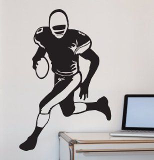 Large  easy Instant Decoration Wall Sticker Mural Sport American Football Rugby band of Brothers   Large Easy Instant Wall Decals