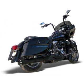 Bassani Road Rage II FLH 777B B1 Power Exhaust System for Harley Davidson Touring: Automotive