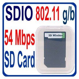 SDIO 802.11g/b 54Mbit Wireless LAN SD Card for PDA & Mobile Devices: Computers & Accessories