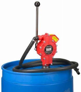 Polyester Drum Pump w/ 8 ft. Nitrile (Buna N) Discharge Hose for Petroleum Products: Home Improvement