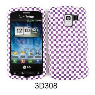 Cell Phone Snap on Case Cover For Lg Enlighten Optimus Slider Vs700    3d Embossed: Cell Phones & Accessories