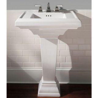 American Standard Town Square 0780800 Pedestal Sink   Single Sink Bathroom Vanities
