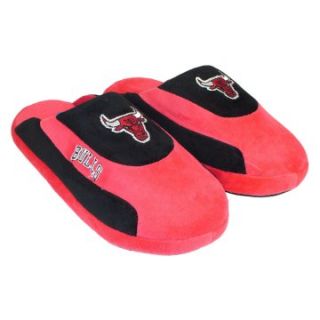 Comfy Feet NBA Low Pro Stripe Slippers   Chicago Bulls   Mens Slippers
