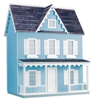 Real Good Toys Finished Vermont Farmhouse Jr   1 Inch Scale   Collector Dollhouse Kits