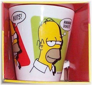 The Simpsons   Ceramic Mug   Donuts Mug (Homer) : Everything Else