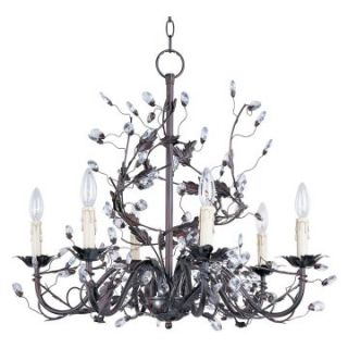 Maxim Elegante Chandelier   26.5W in. Oil Rubbed Bronze   Chandeliers