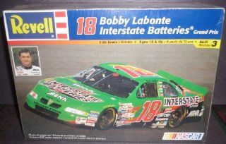 #4114 Revell Bobby Labonte #18 Interstate Batteries Grand Prix 1/24 Scale Plastic Model Kit: Toys & Games