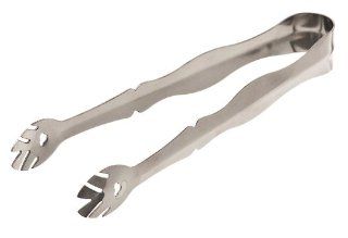 Browne Foodservice 1157 Stainless Steel Ice Tongs with Scalloped Claw, 7 3/4 Inch: Food Tongs: Kitchen & Dining