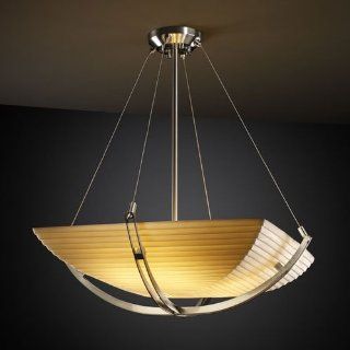 Justice Design Group Porcelina Collection Pendant Light   Ceiling Pendant Fixtures  