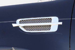 2007 2012 Cadillac Escalade, Ext, Esv Polished Upper C Small Mesh Insert Side Vent: Automotive