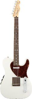 Fender Acoustasonic Tele Electric Guitar, 3 Tone Sunburst, Rosewood Fretboard: Musical Instruments