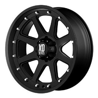 XD XD798 16 Black Wheel / Rim 8x170 with a  12mm Offset and a 125.5 Hub Bore. Partnumber XD79869087712N Automotive