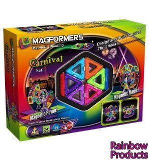 Magformers carnival magnetic building set: Toys & Games