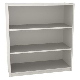 Ameriwood 3 Shelf Bookcase   White Stipple   Bookcases
