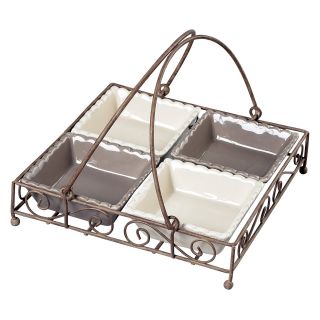 Elk Lighting Condiment Dish Set   Serving Trays