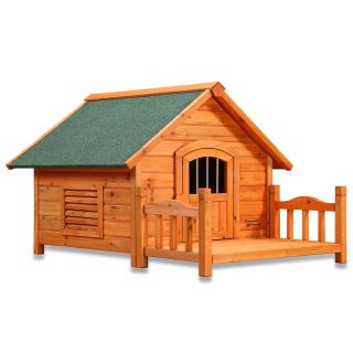 Pet Squeak Porch Pups Dog House   Dog Houses