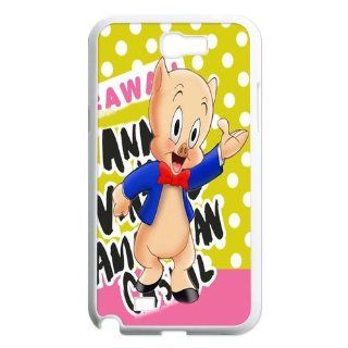 Mystic Zone Porky Pig Samsung Galaxy Note 2(N7100) Case for Samsung Galaxy Note II Hard Cover Cartoon Fits Case WK0117: Cell Phones & Accessories
