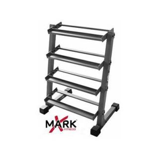 XMark 2 ft. Four Tier Dumbbell Rack   Weight Storage