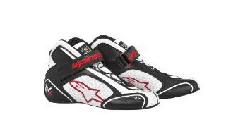 Alpinestars (2712113 123 9) Black/White/Red Size 9 Tech 1 KX Karting Shoes: Automotive
