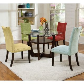 Standard Furniture La Jolla 5 Piece Dining Table Set   Red   Dining Table Sets