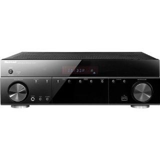 Sherwood R 807 Audio Video Receiver with Front Panel USB (Black): Electronics