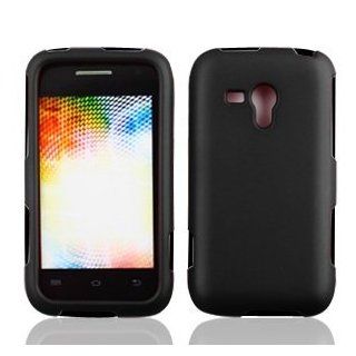 Bundle Accessory for Samsung Galaxy Rush M830   Black Hard Case Protector Cover + Lf Stylus Pen + Lf Screen Wiper: Cell Phones & Accessories