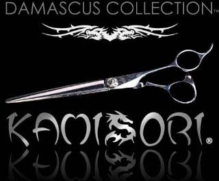Kamisori Frost 5.5" Professional Hair Cutting Shear Damascus Collection Dm 2 Unbelievable Performance Lifetime Durability Innovative Design! : Hair Cutting Scissors : Beauty