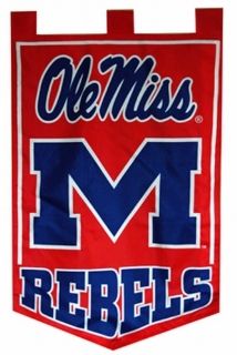 NCAA Ole Miss Rebels Flag Banner  Sports Fan Outdoor Flags  Sports & Outdoors