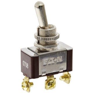 Eaton XTD2C2A Toggle Switch, Screw Termination, On On Action, SPDT Contacts: Electronic Component Toggle Switches: Industrial & Scientific