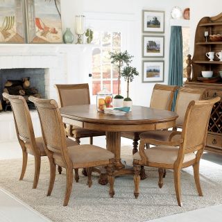 American Drew Grand Isle 7 pc. Round Dining Table Set   Dining Table Sets