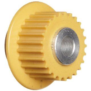 Boston Gear PLB5017SF095/16 Timing Pulley for 9mm Wide Belts, 17 Grooves, 0.250" Bore Diameter, 1.020" Outside Diameter, 0.813" Overall Length, Lexan: Industrial & Scientific