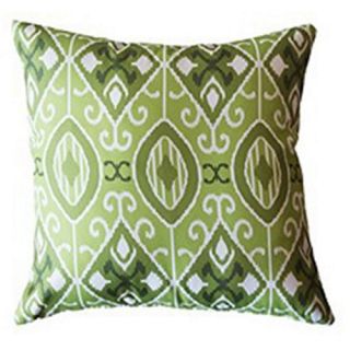 Divine Designs Eva Outdoor Pillow   20L x 20W in.   Green   Outdoor Pillows