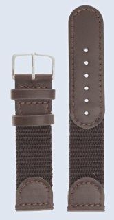Men's Swiss Army Style Watchband   Color Brown Size: 20mm Watch Band   by JP Leatherworks: JP Leatherworks: Watches